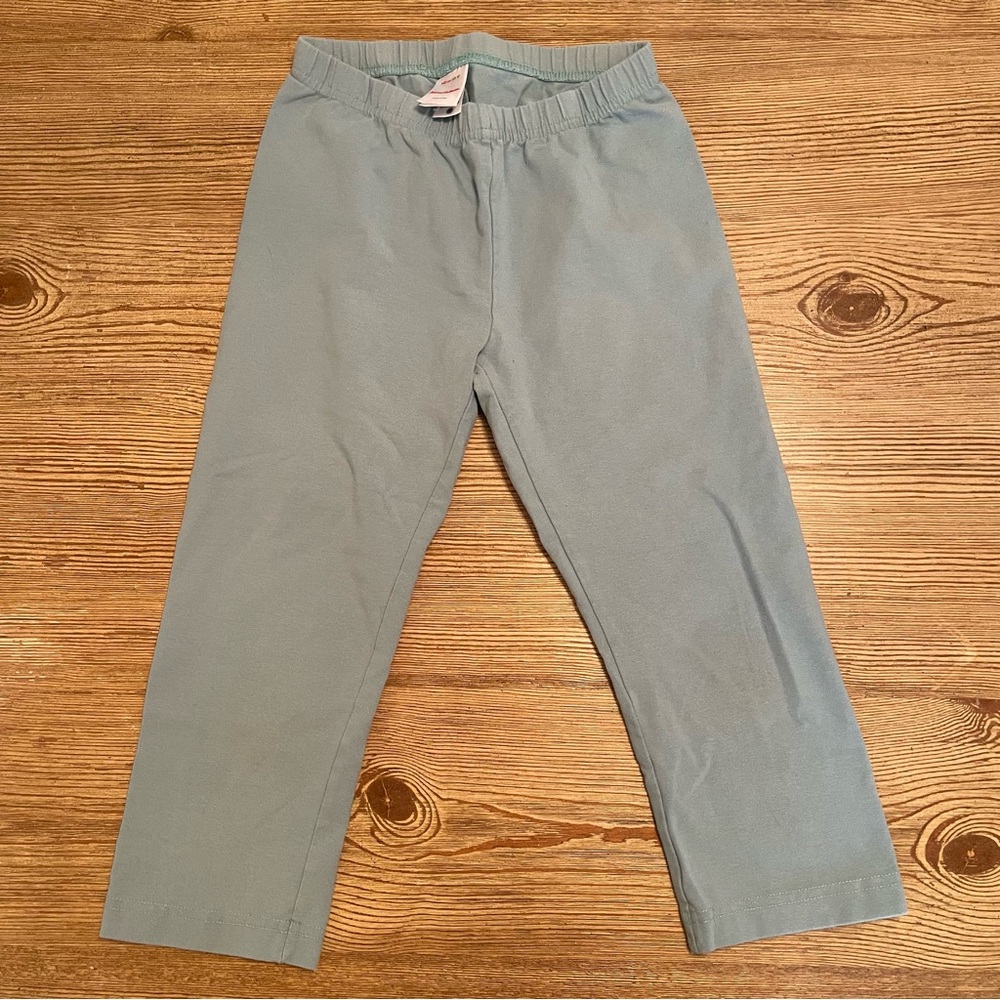 Hanna Andersson Light Blue Cropped Leggings